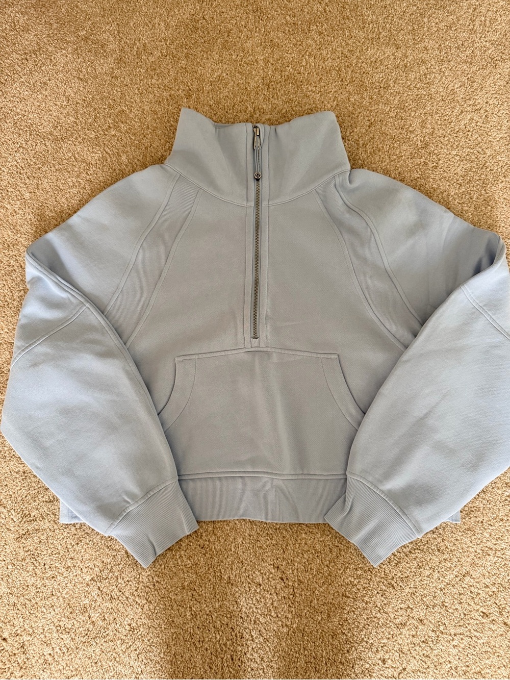 Lululemon Scuba Funnel Neck Half Zip